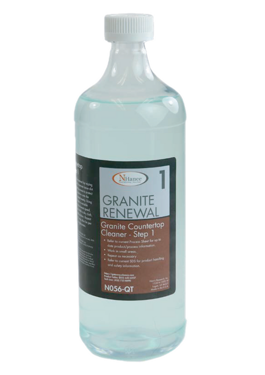 Granite Step 1 - Cleaner