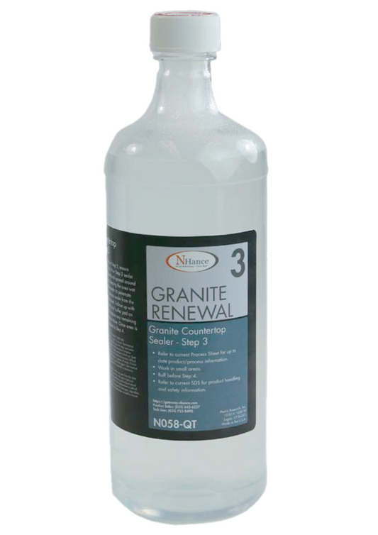 Granite Step 3 - Sealer